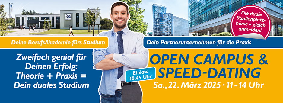 Open Campus & Speed-Dating